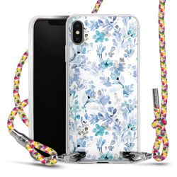 New Carry Case Transparent Stoff colourful/silber