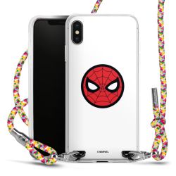 New Carry Case Transparent Stoff colourful/silber