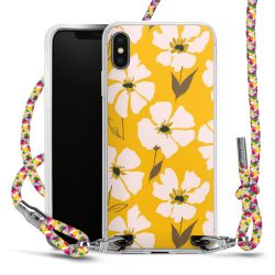 New Carry Case Transparent Stoff colourful/silber