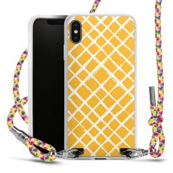 New Carry Case Transparent Stoff colourful/silber