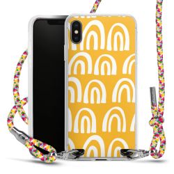 New Carry Case Transparent Stoff colourful/silber