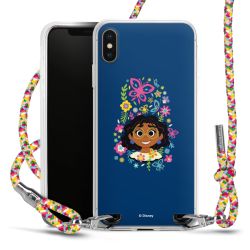 New Carry Case Transparent Stoff colourful/silber