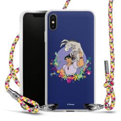 New Carry Case Transparent Stoff colourful/silber