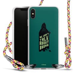 New Carry Case Transparent Stoff colourful/silber