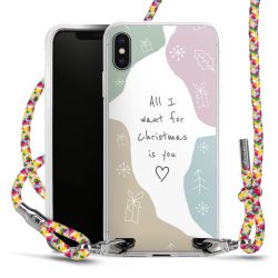 New Carry Case Transparent Stoff colourful/silber