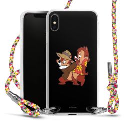 New Carry Case Transparent Stoff colourful/silber