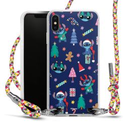 New Carry Case Transparent Stoff colourful/silber