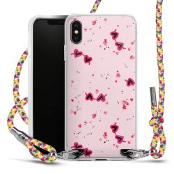 New Carry Case Transparent Stoff colourful/silber