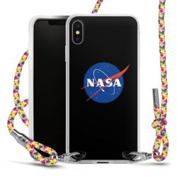 New Carry Case Transparent Stoff colourful/silber