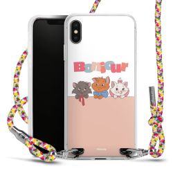 New Carry Case Transparent Stoff colourful/silber