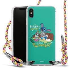 New Carry Case Transparent Stoff colourful/silber