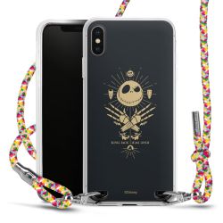 New Carry Case Transparent Stoff colourful/silber