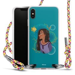 New Carry Case Transparent Stoff colourful/silber