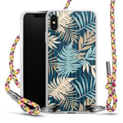 New Carry Case Transparent Stoff colourful/silber