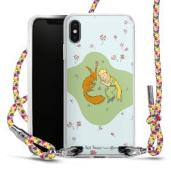 New Carry Case Transparent Stoff colourful/silber