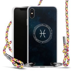 New Carry Case Transparent Stoff colourful/silber