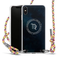 New Carry Case Transparent Stoff colourful/silber