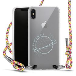 New Carry Case Transparent Stoff colourful/silber