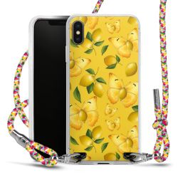 New Carry Case Transparent Stoff colourful/silber