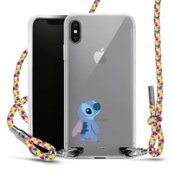 New Carry Case Transparent Stoff colourful/silber