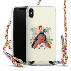 New Carry Case Transparent Stoff colourful/silber