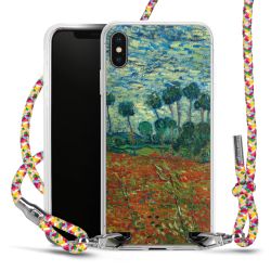 New Carry Case Transparent Stoff colourful/silber