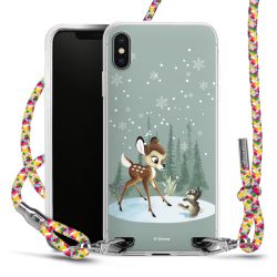 New Carry Case Transparent Stoff colourful/silber