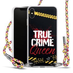 New Carry Case Transparent Stoff colourful/silber