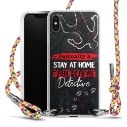 New Carry Case Transparent Stoff colourful/silber