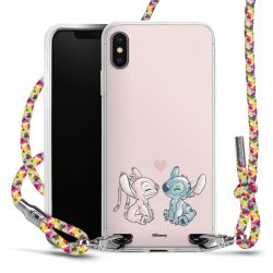 New Carry Case Transparent Stoff colourful/silber