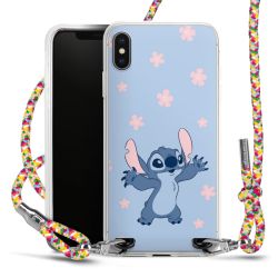 New Carry Case Transparent Stoff colourful/silber