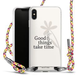 New Carry Case Transparent Stoff colourful/silber