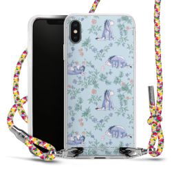 New Carry Case Transparent Stoff colourful/silber