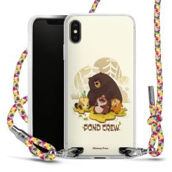 New Carry Case Transparent Stoff colourful/silber