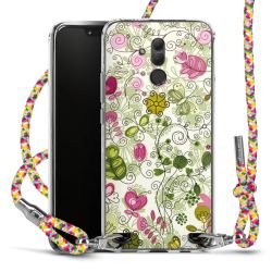 Carry Case Transparent Fabric colourful