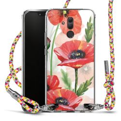 Carry Case Transparent Fabric colourful