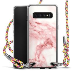 New Carry Case Transparent Stoff colourful/silber