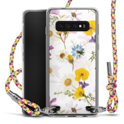 Carry Case Transparent Fabric colourful