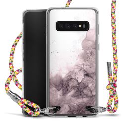 New Carry Case Transparent Stoff colourful/silber