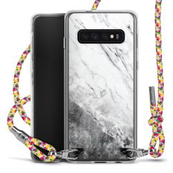 New Carry Case Transparent Stoff colourful/silber