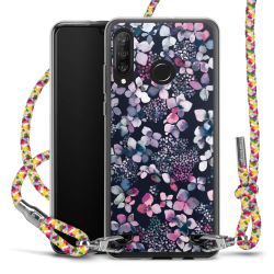 New Carry Case Transparent Stoff colourful/silber