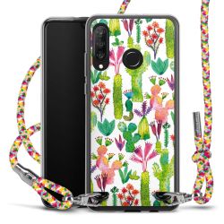 Carry Case Transparent Fabric colourful