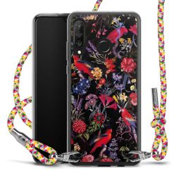 Carry Case Transparent Fabric colourful