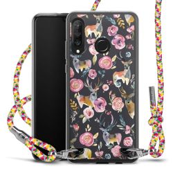 Carry Case Transparent Fabric colourful