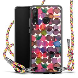 Carry Case Transparent Fabric colourful