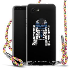 New Carry Case Transparent Stoff colourful/silber