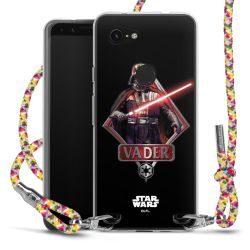 New Carry Case Transparent Stoff colourful/silber