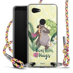 New Carry Case Transparent Stoff colourful/silber