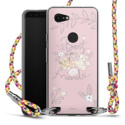 New Carry Case Transparent Stoff colourful/silber