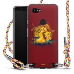 New Carry Case Transparent Stoff colourful/silber